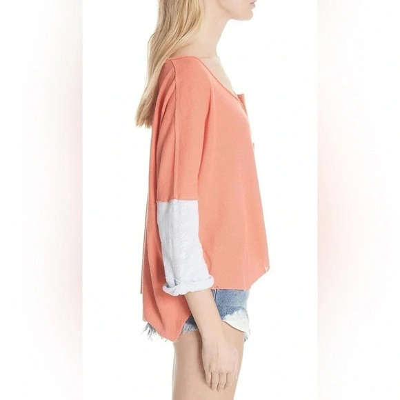 FREE PEOPLE | WE THE FREE | Star Ripper Henley Top - Picture 6 of 9